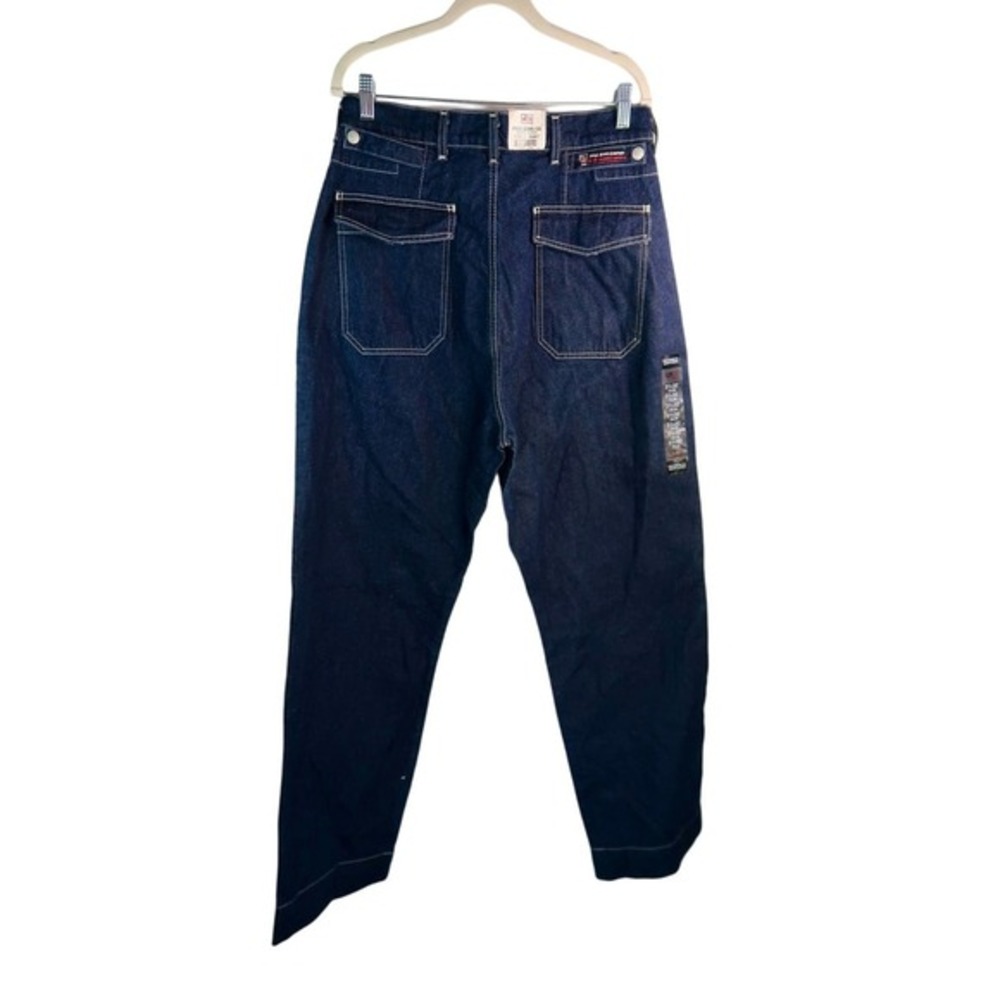 Polo Sport Ralph Lauren VTG Retro American Flag Field Pant Work Jeans 31x32 - Picture 2 of 10